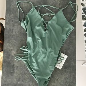 Tobi one piece swimsuit (size medium).